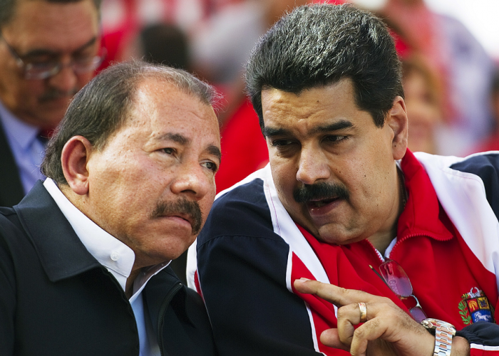 Nicolas Maduro, Daniel Ortega, Venezuela, Nicaragua