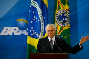 Michael Temer, presidente de Brasil.